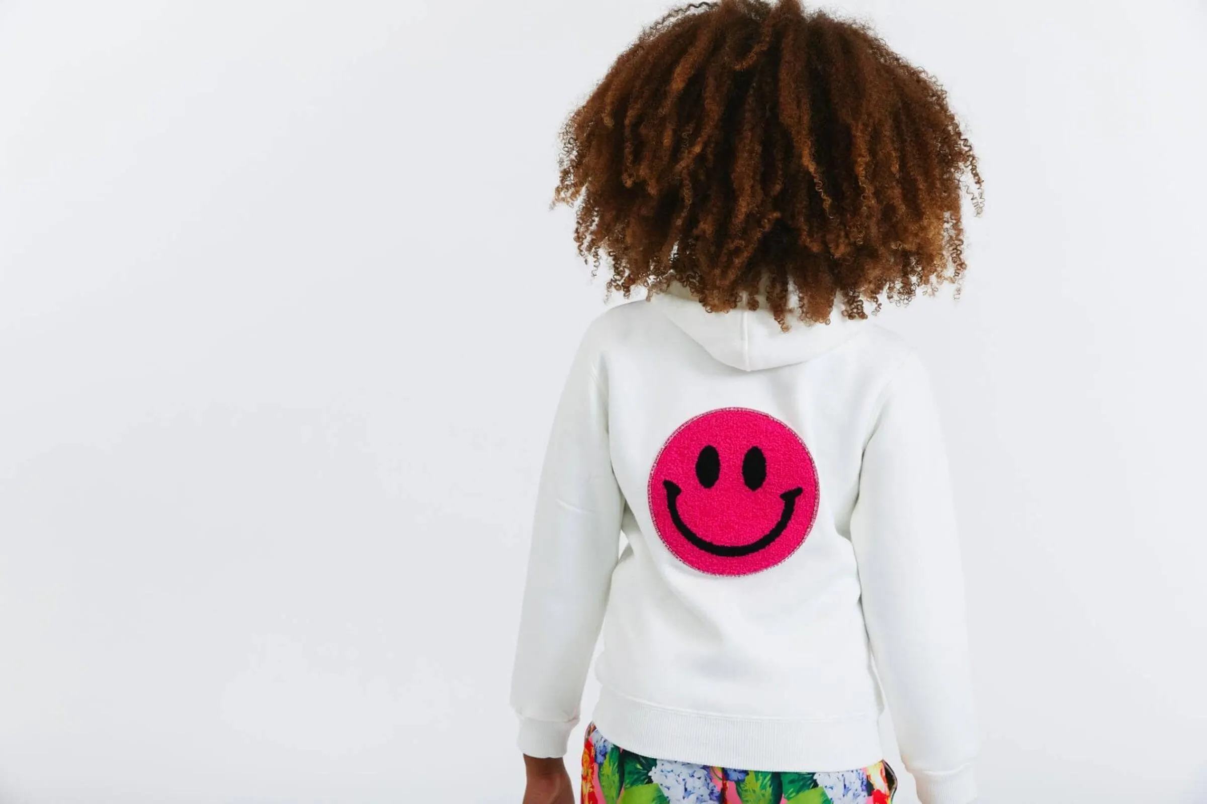 Lola and The Boys Emoji Love Hoodie - White