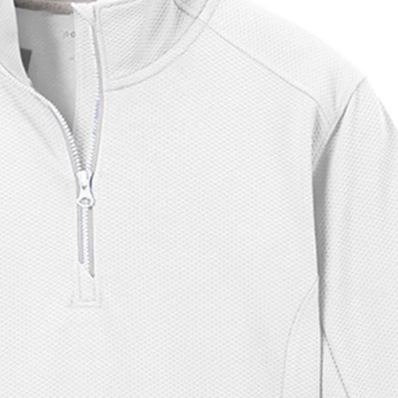 LST860 | Sport-Tek® Ladies Sport-Wick® Textured 1/4-Zip Pullover