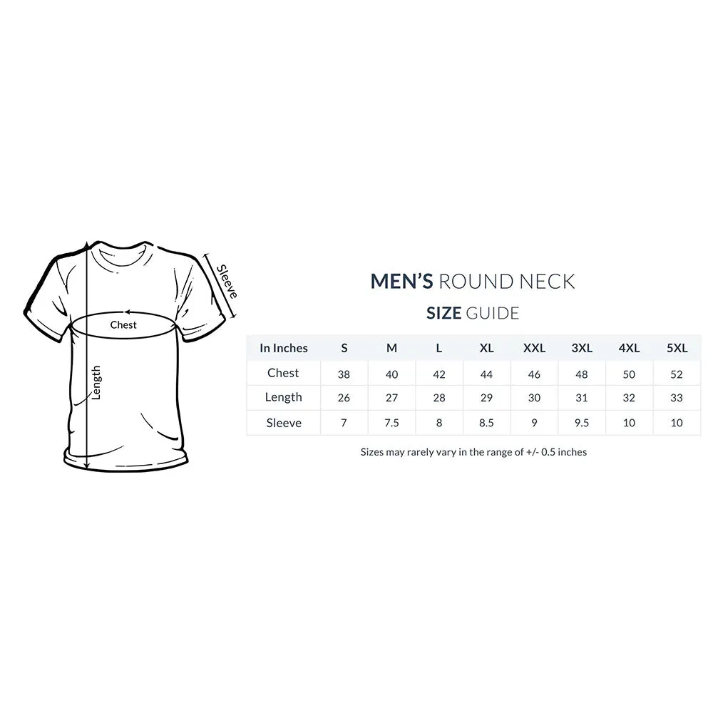 Male Round Neck Half Sleeves - Sleepy Club T-shirt