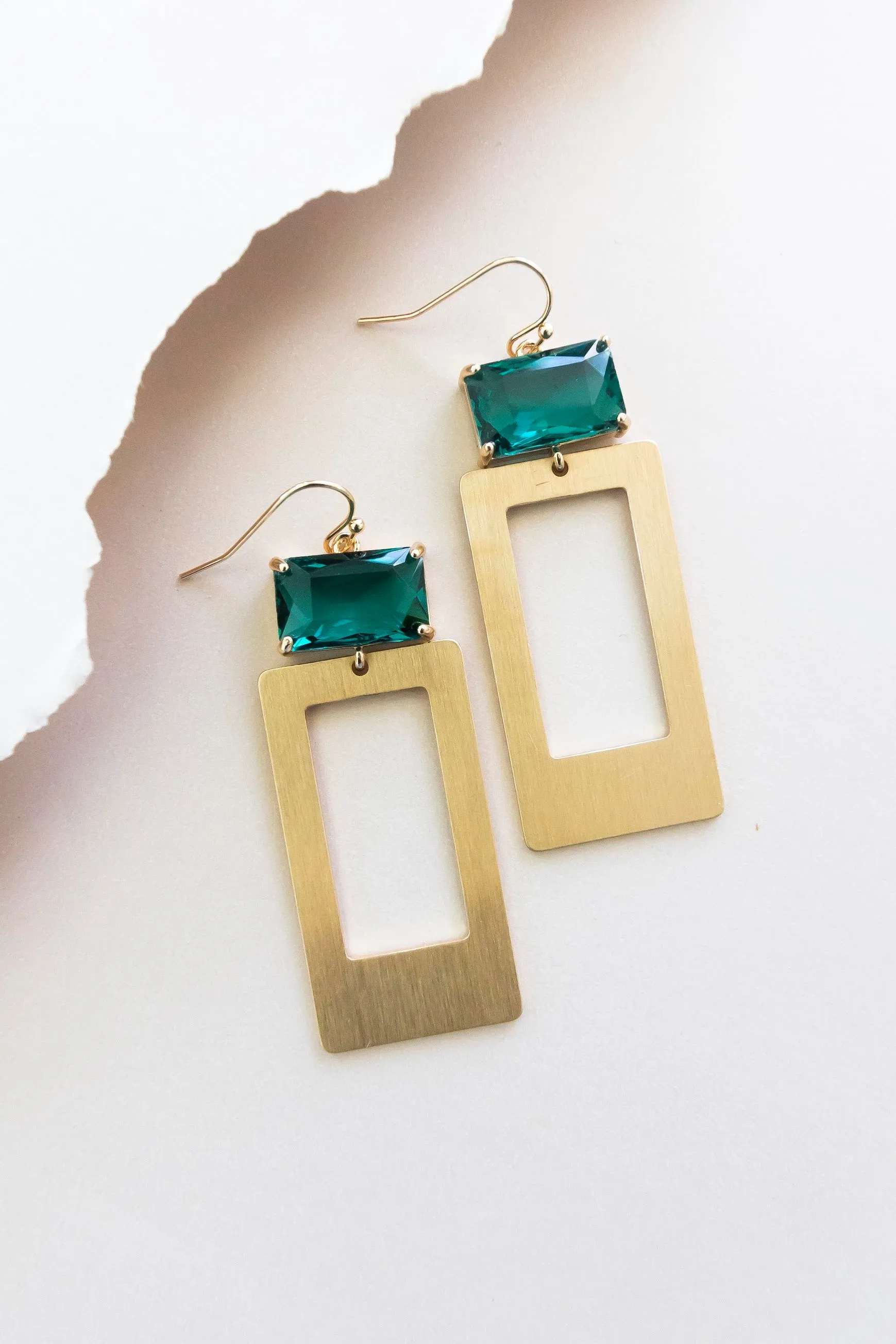 Maureen Earrings - Green