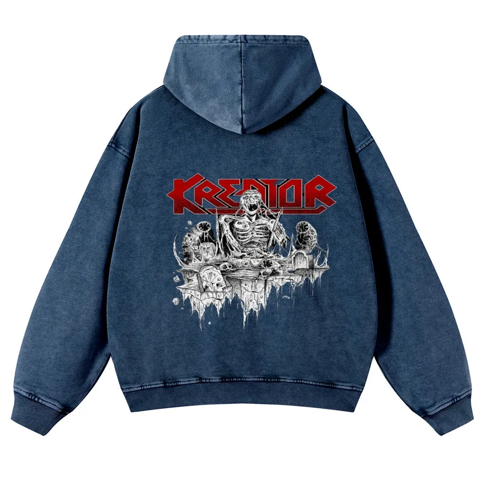 Mens Vintage KREATOR Hoodies