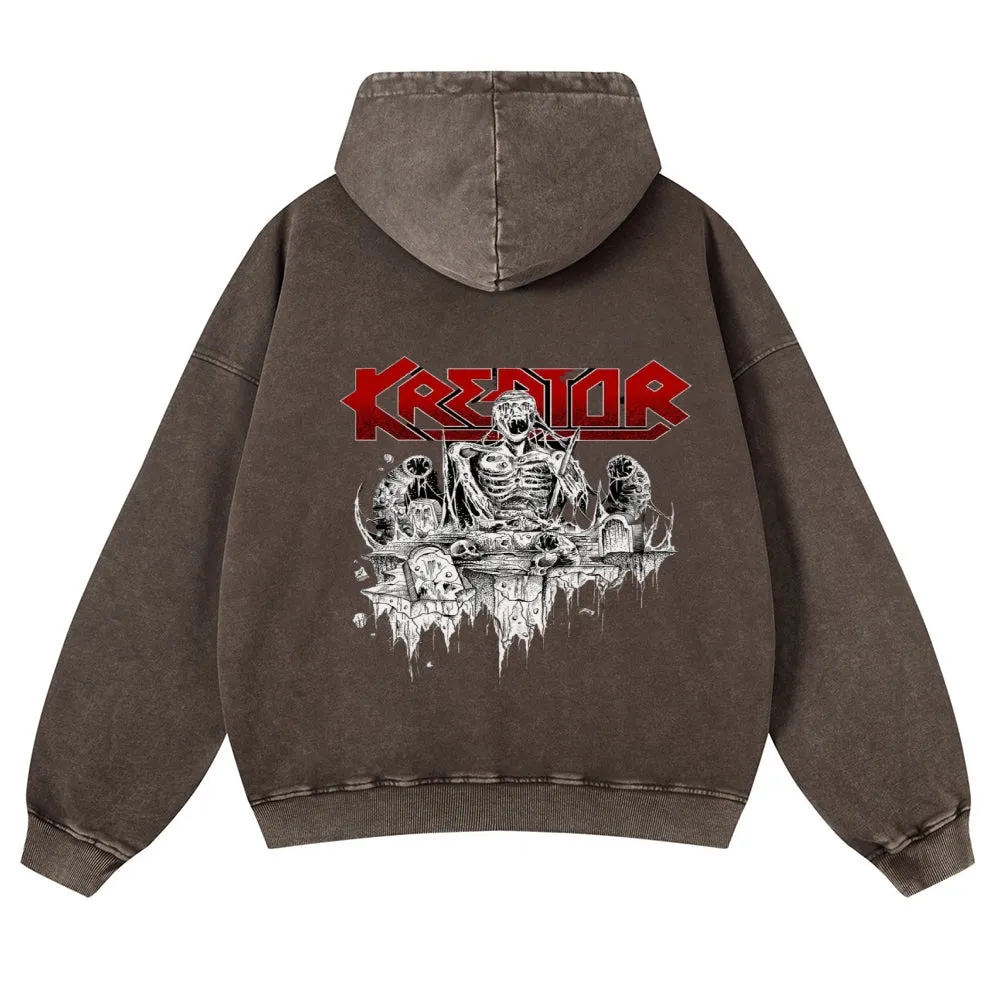 Mens Vintage KREATOR Hoodies