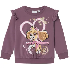 Name It Arctic Dusk Jyla Paw Patrol Sweatshirt Noos