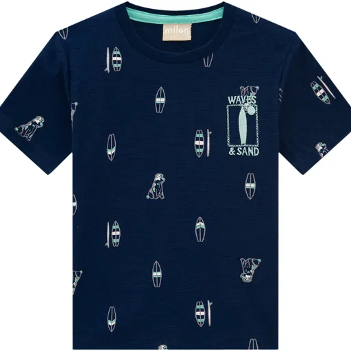 Navy Board Tee