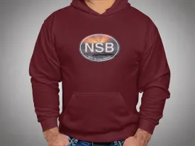 New Smyrna Mens Hoodie - Surf and Sun Gear for Beach Adventures