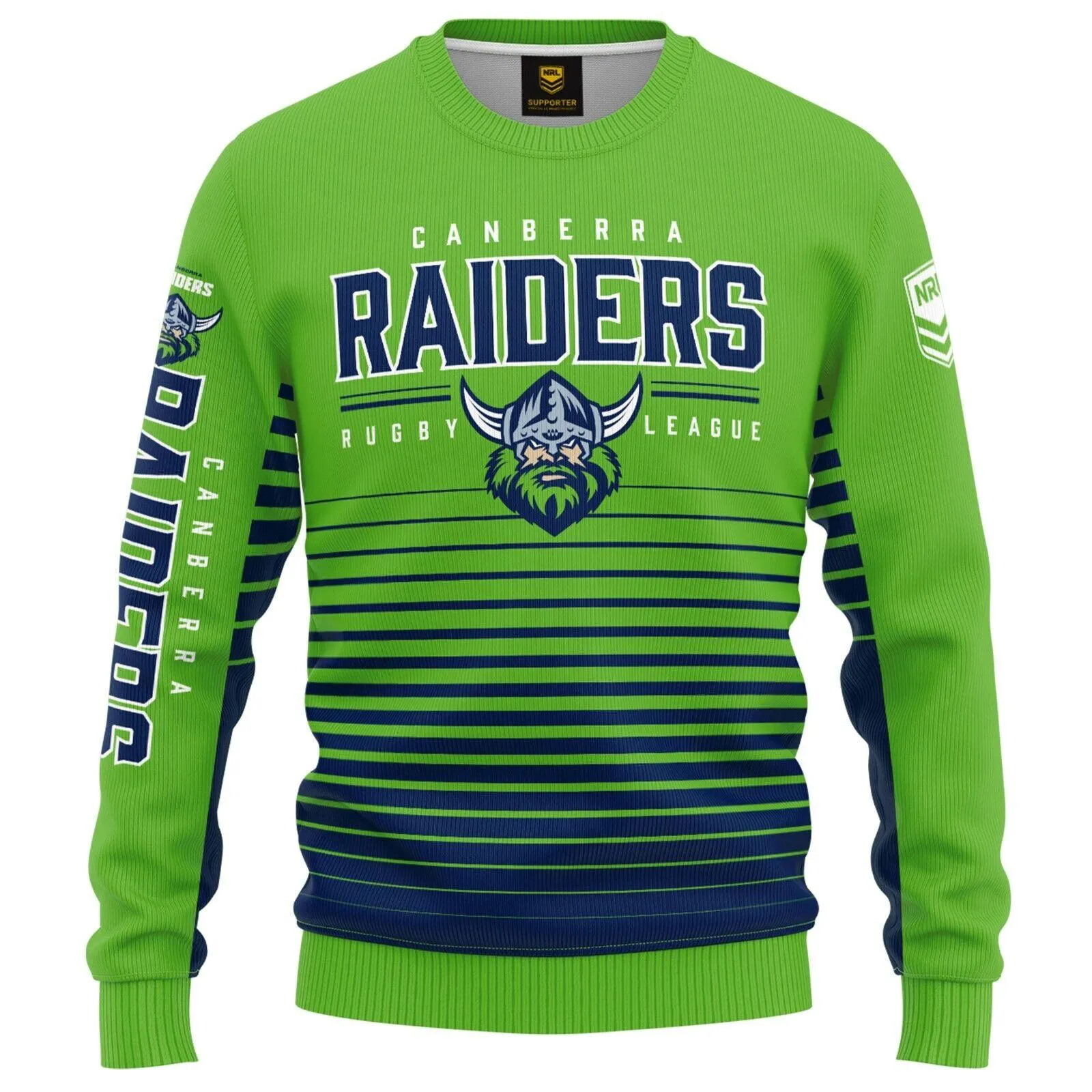 NRL Kids Game Time Pullover - Canberra Raiders - Infant Baby - Light Jumper