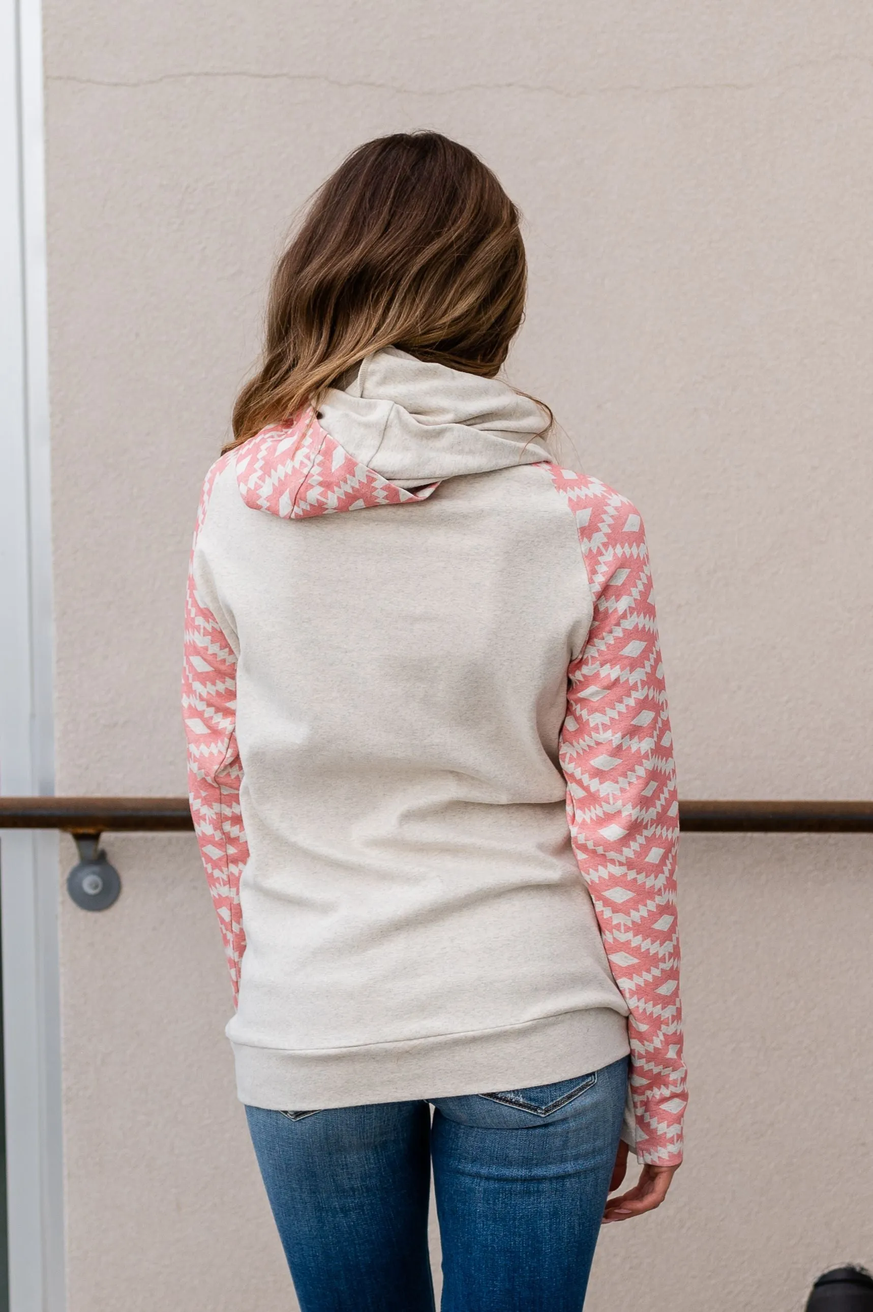 *Outlet* DoubleHood Sweatshirt (Riotously Pink)