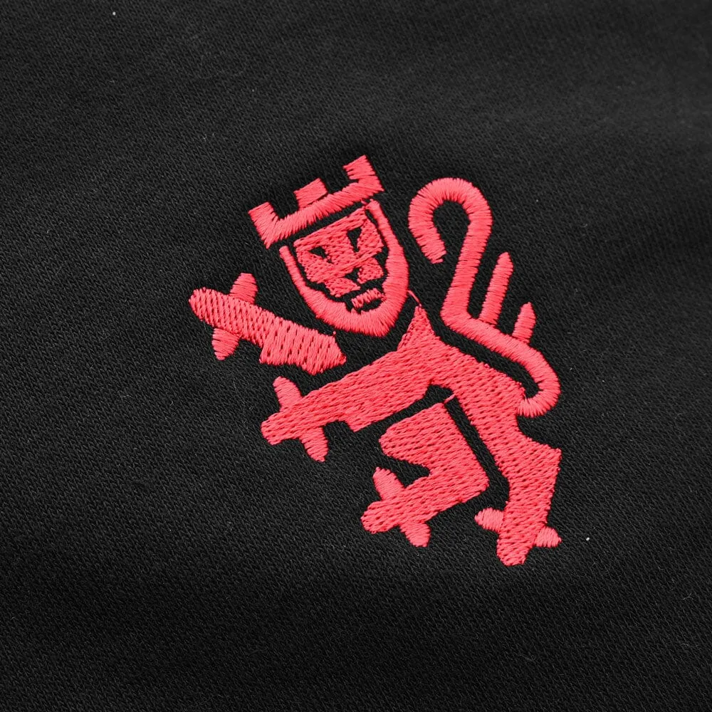 Polo Republica Men's Lion & Crest Embroidered Zipper Terry Hoodie