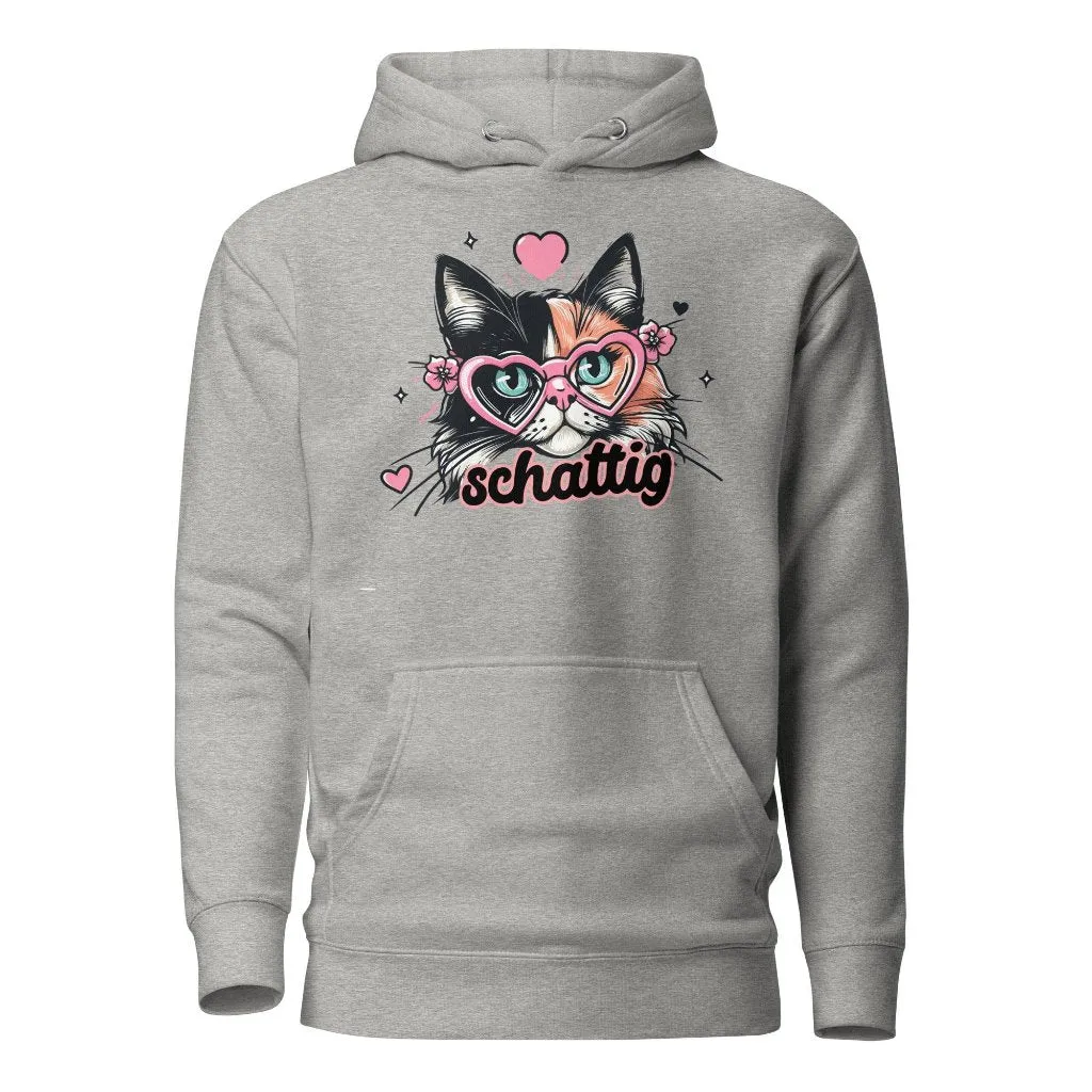 Premium Hoodie Schattig Cat Design