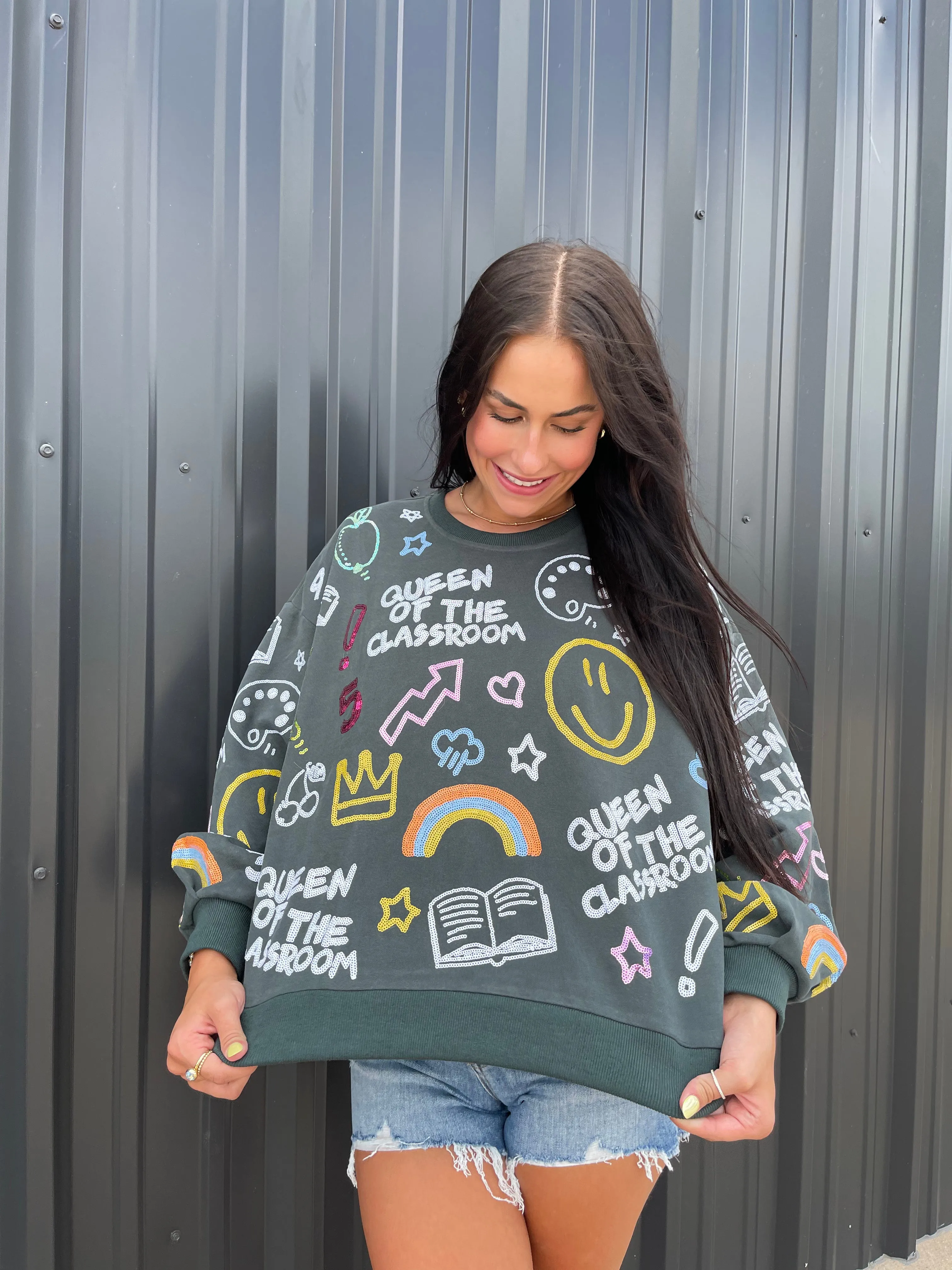 Queen of the Classroom Sweatshirt