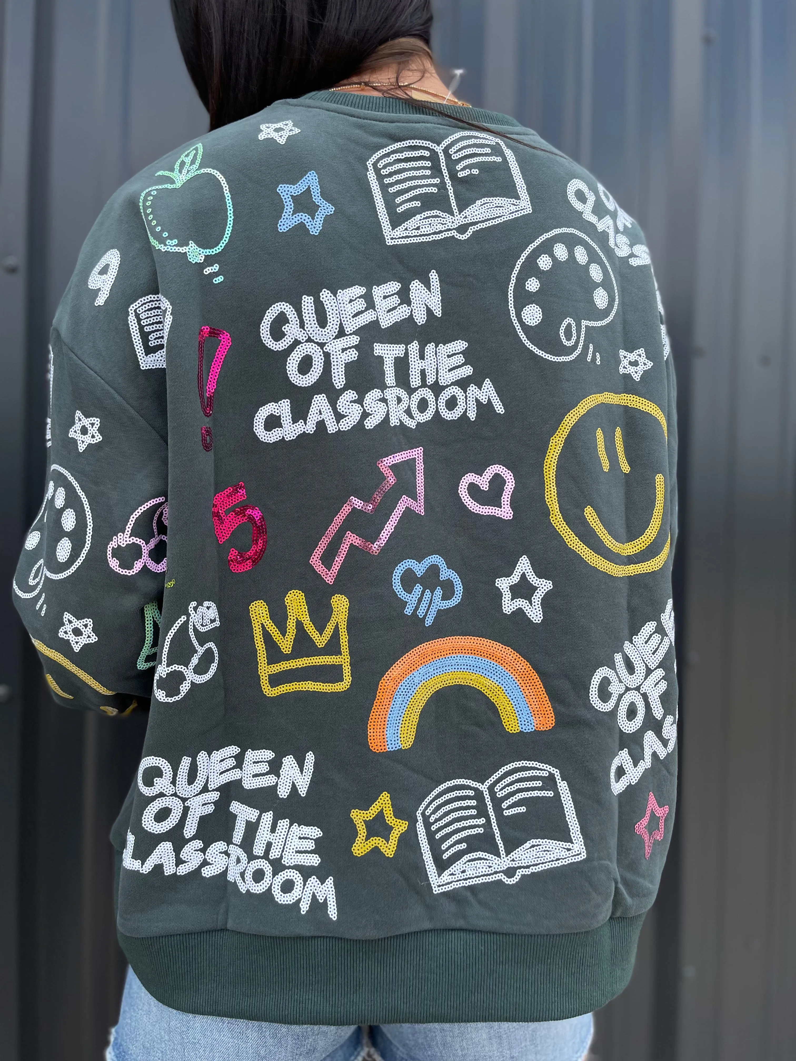 Queen of the Classroom Sweatshirt