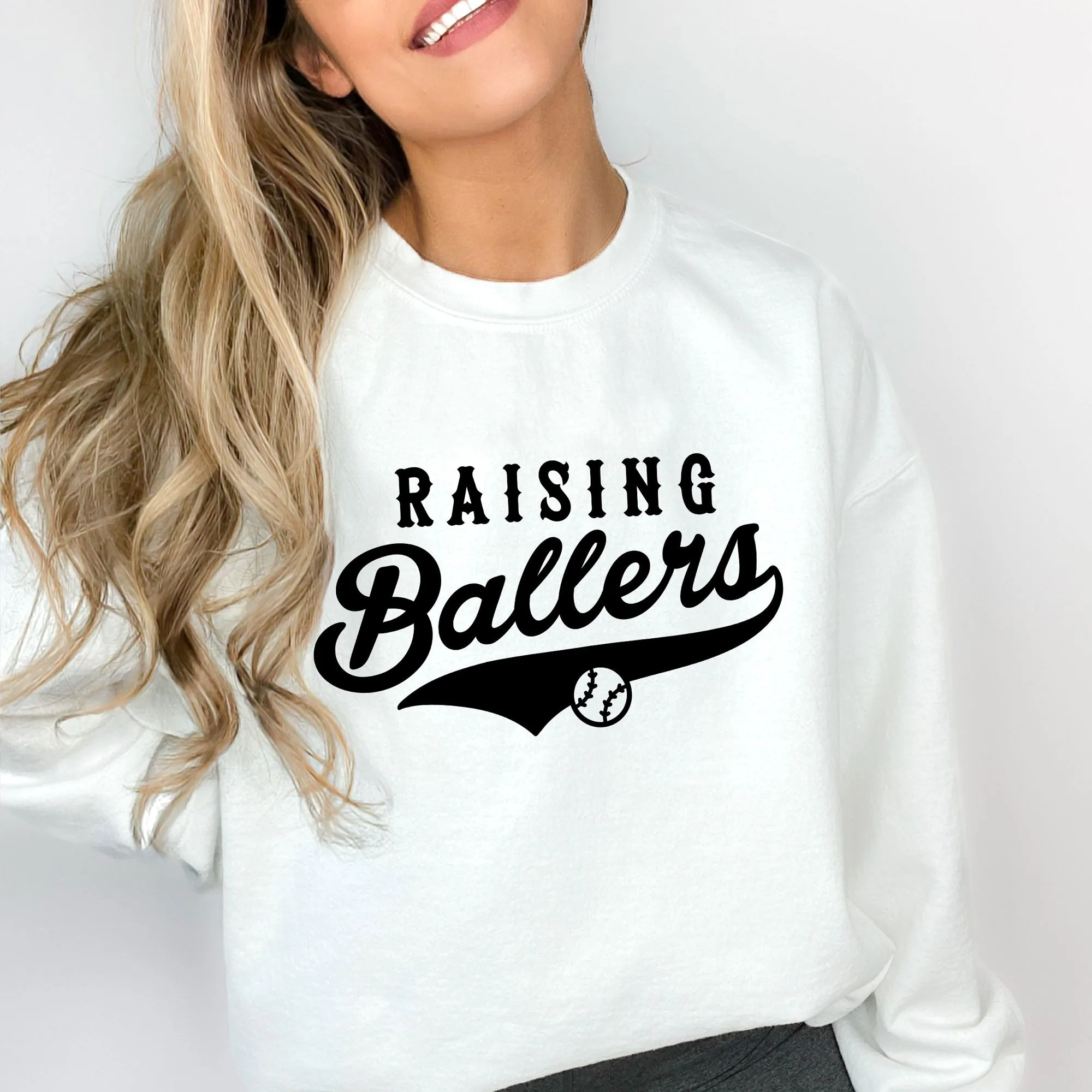 Raising Ballers Baseball Sweatshirt