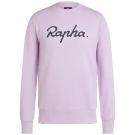 RAPHA Logo Sweatshirt -  FOI Lilac/Dark Grey