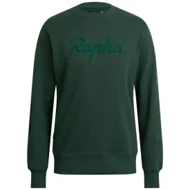 RAPHA Logo Sweatshirt - SMG Dark Green