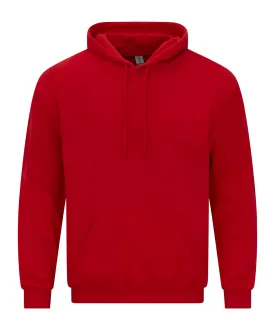 Red* - Softstyle™ midweight fleece adult hoodie