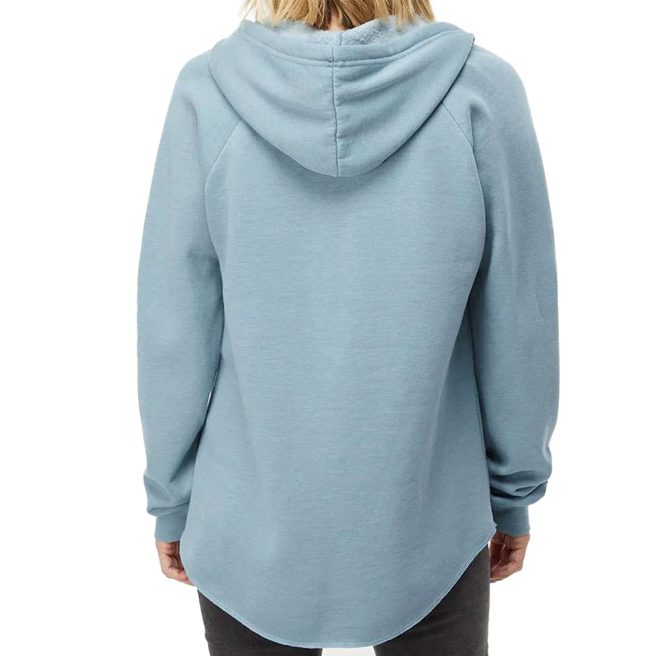 Rhino Women's Lightweight Wash Hooded Sweatshirt