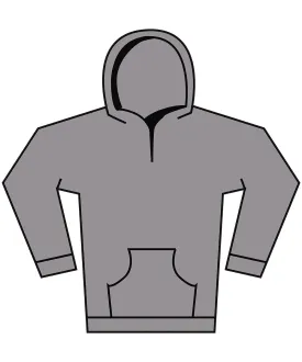 Ringspun Sport Grey - Softstyle™ midweight fleece youth hoodie