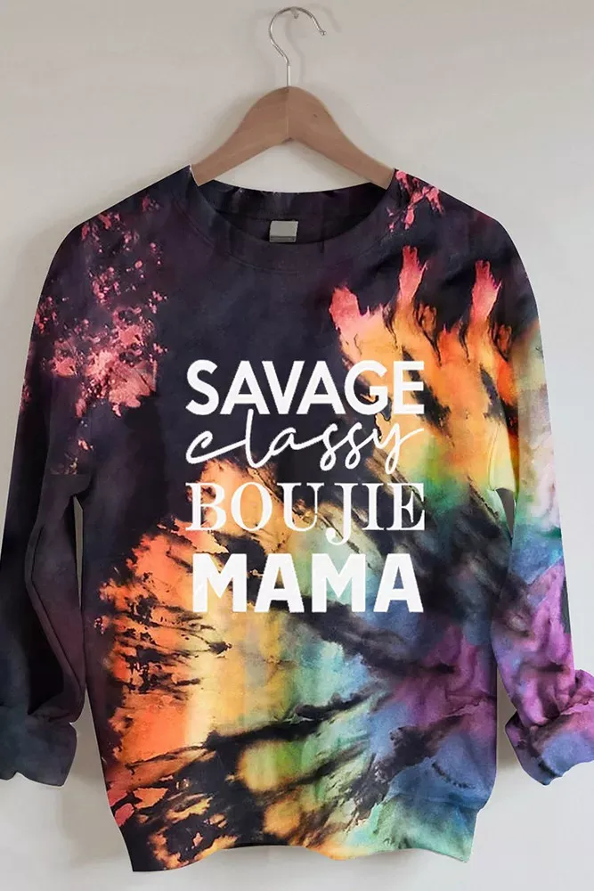 Savage Bleached Lightweight Sweatshirt