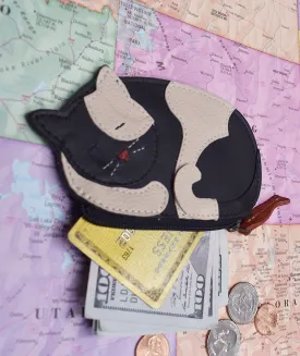 Sleepy Cat Coin Purse