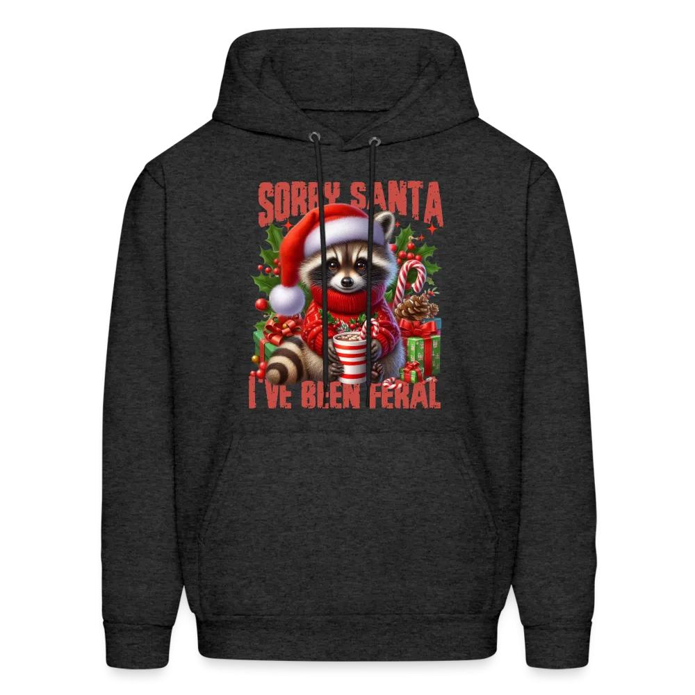 Sorry Santa I've Been Feral Hoodie