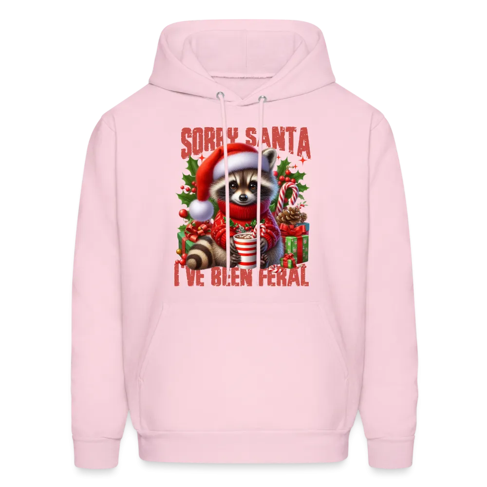 Sorry Santa I've Been Feral Hoodie