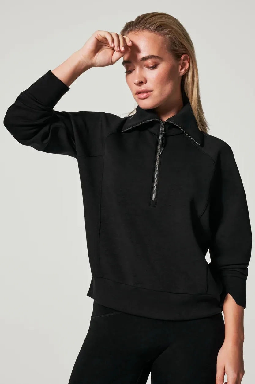 Spanx Air Essentials Half Zip Pullover