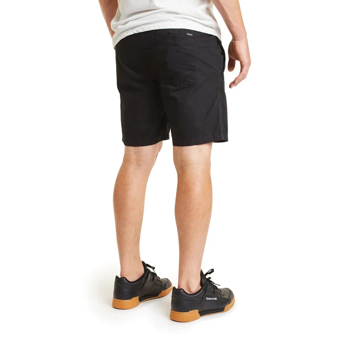 Steady Elastic Waistband Short - Black