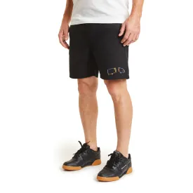 Steady Elastic Waistband Short - Black