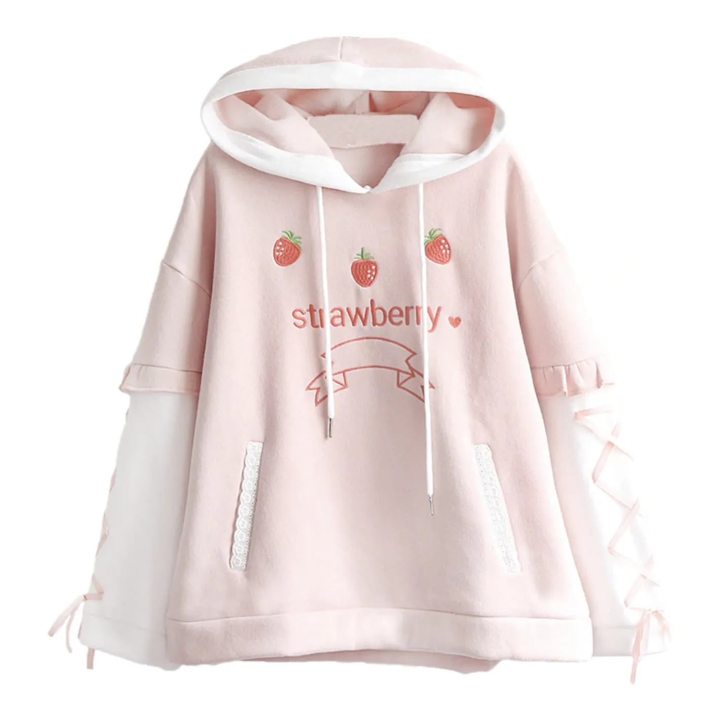 Strawberry Corset Hoodie