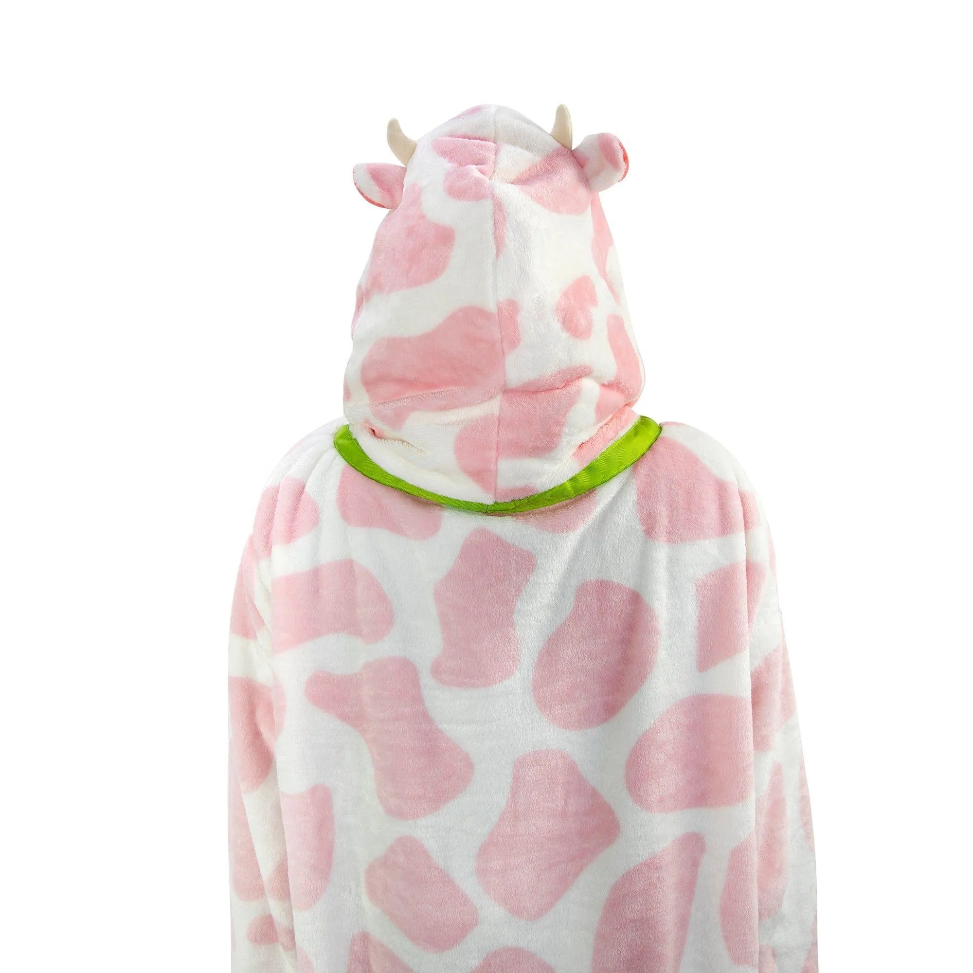 Strawberry Cow Kids Snugible | Blanket Hoodie & Pillow