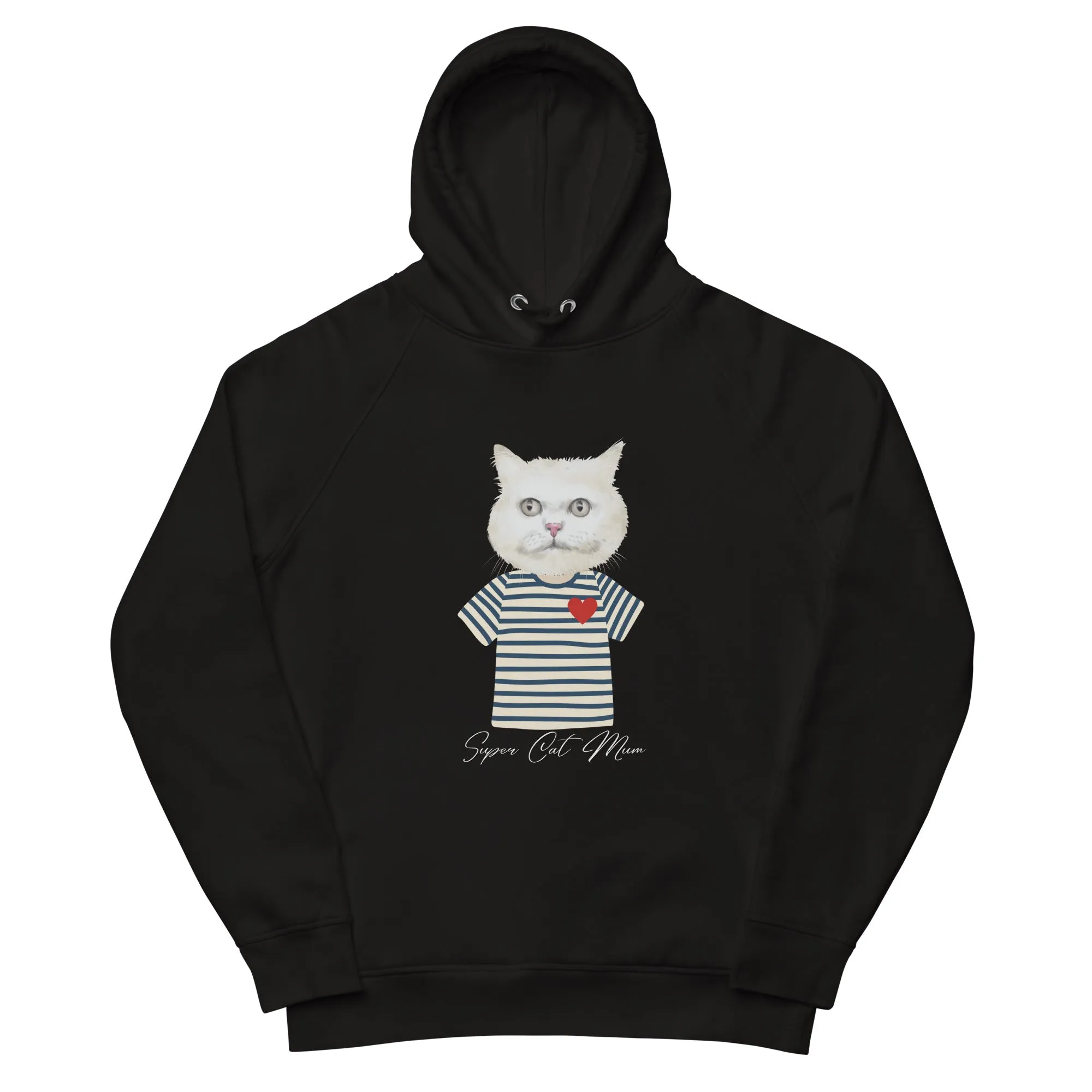 Super Cat Mum, Unisex pullover hoodie