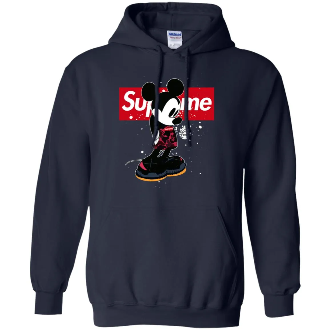 Supreme Mickey Babe Cute Love T-shirt Pullover Hoodie Sweatshirt