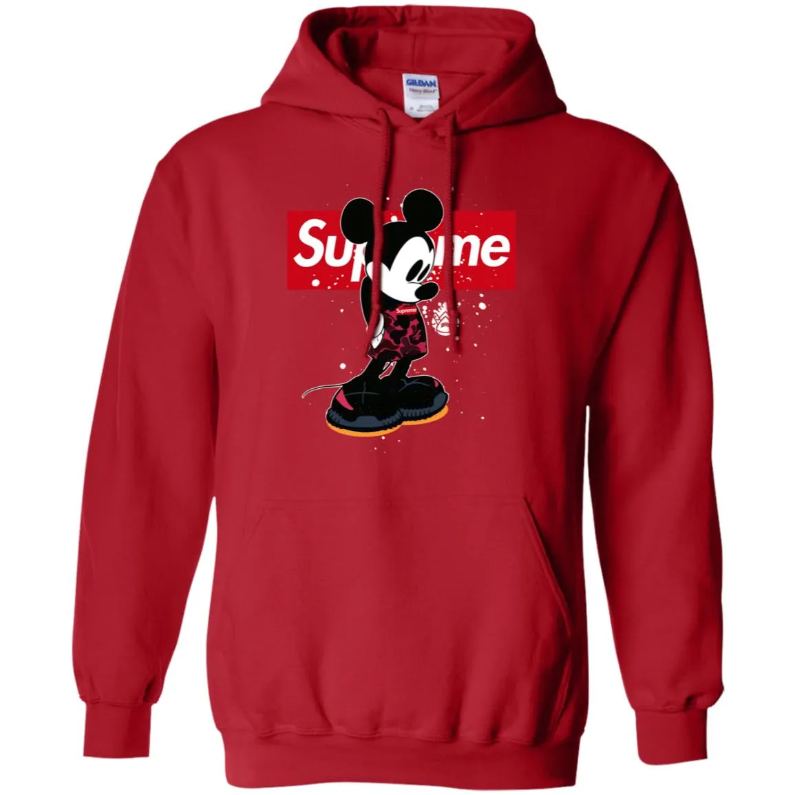 Supreme Mickey Babe Cute Love T-shirt Pullover Hoodie Sweatshirt