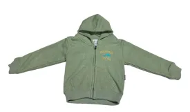 Toddler Montauk The End Dolphin Embroidered Nantucket Zip-Up Hoodie