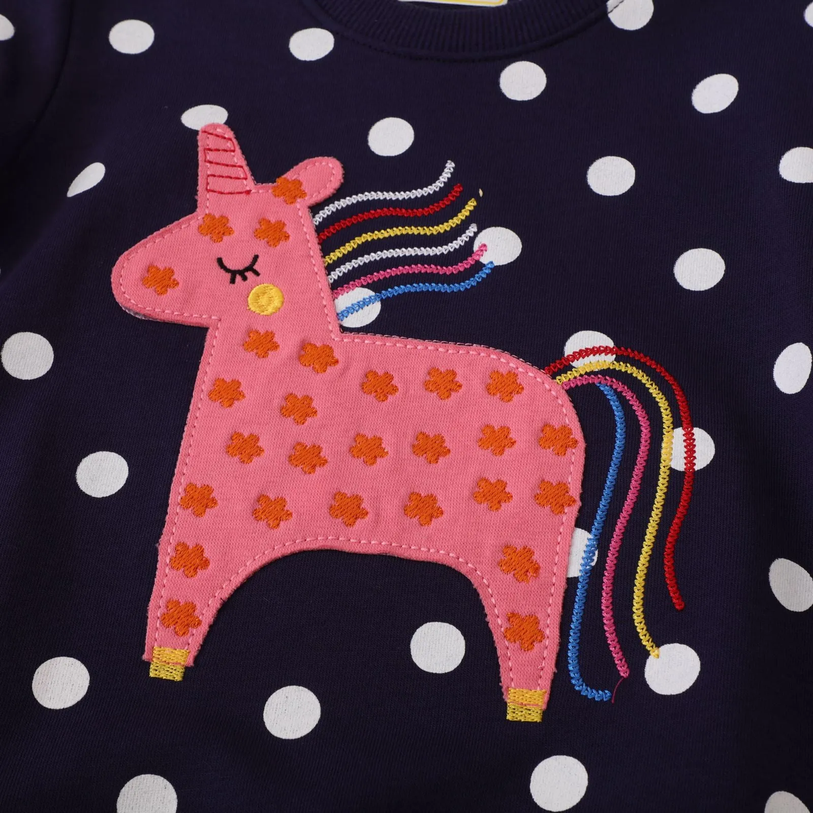 Toddler/Kid Girl's Unicorn Design Sweatshirt