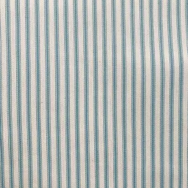 Turquoise Ticking Fabric