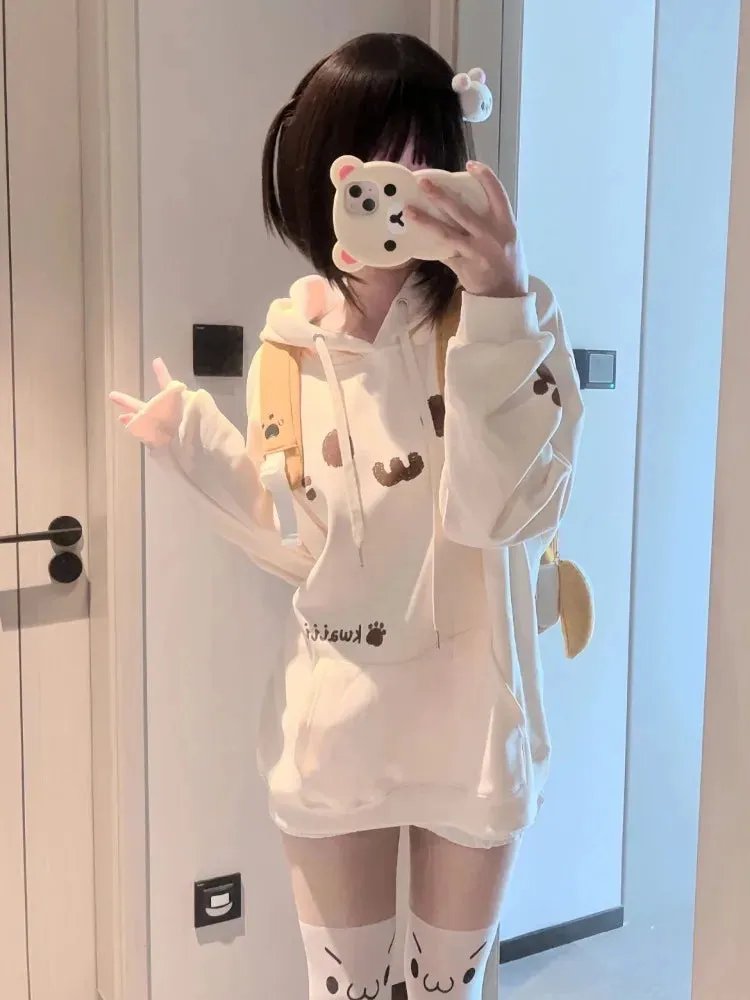 UwU Cat Face Hoodie