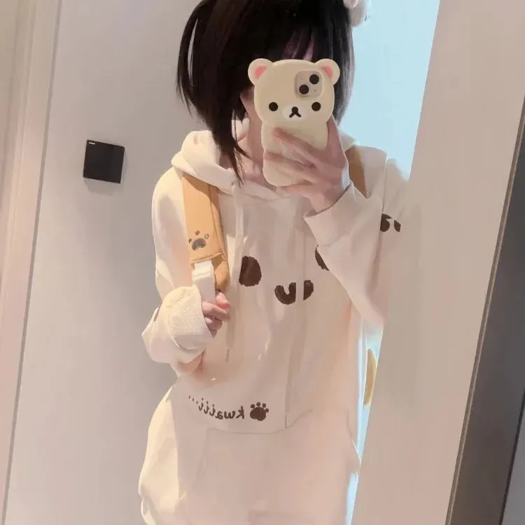 UwU Cat Face Hoodie