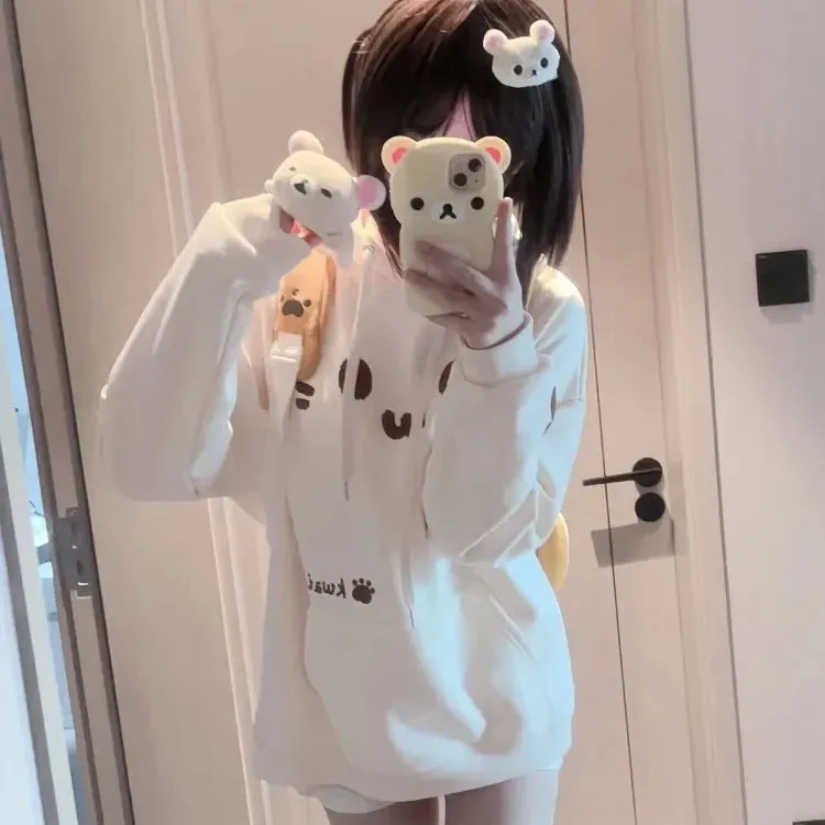 UwU Cat Face Hoodie