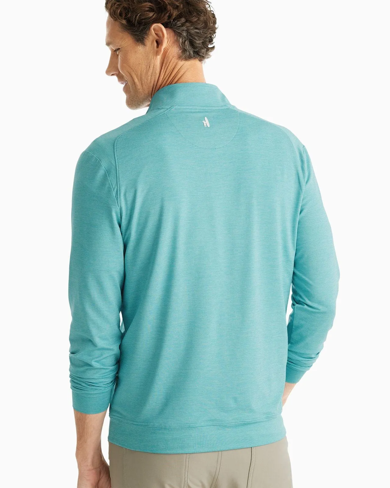 Vaughn Striped 1/4 Zip PREP-FORMANCE Pullover