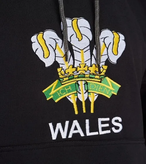 Wales Rugby Unisex Pullover Hoodie | Full Sleeve with Embroidered Logo