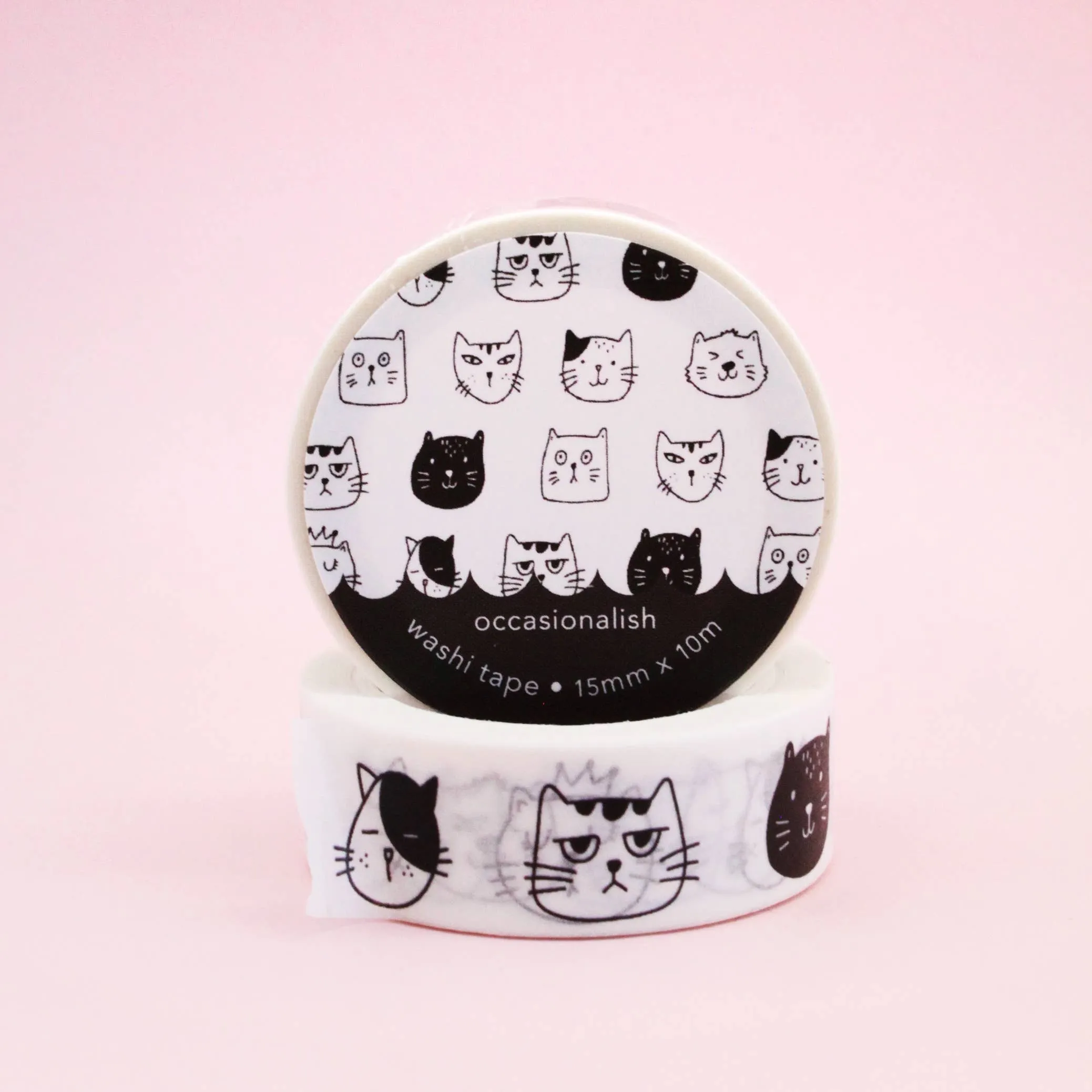 Washi Tape: Cat Faces