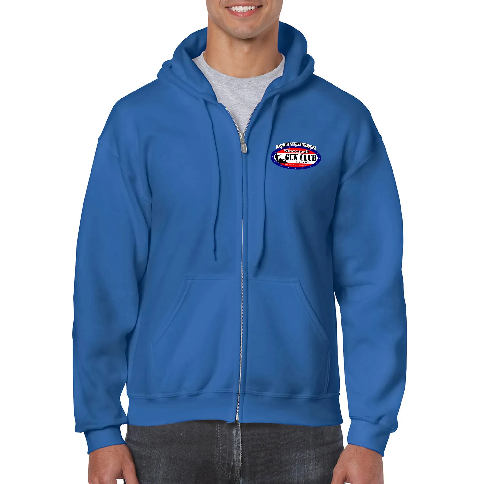 WGC - Practical Rifle League Zip Hoodie - Royal