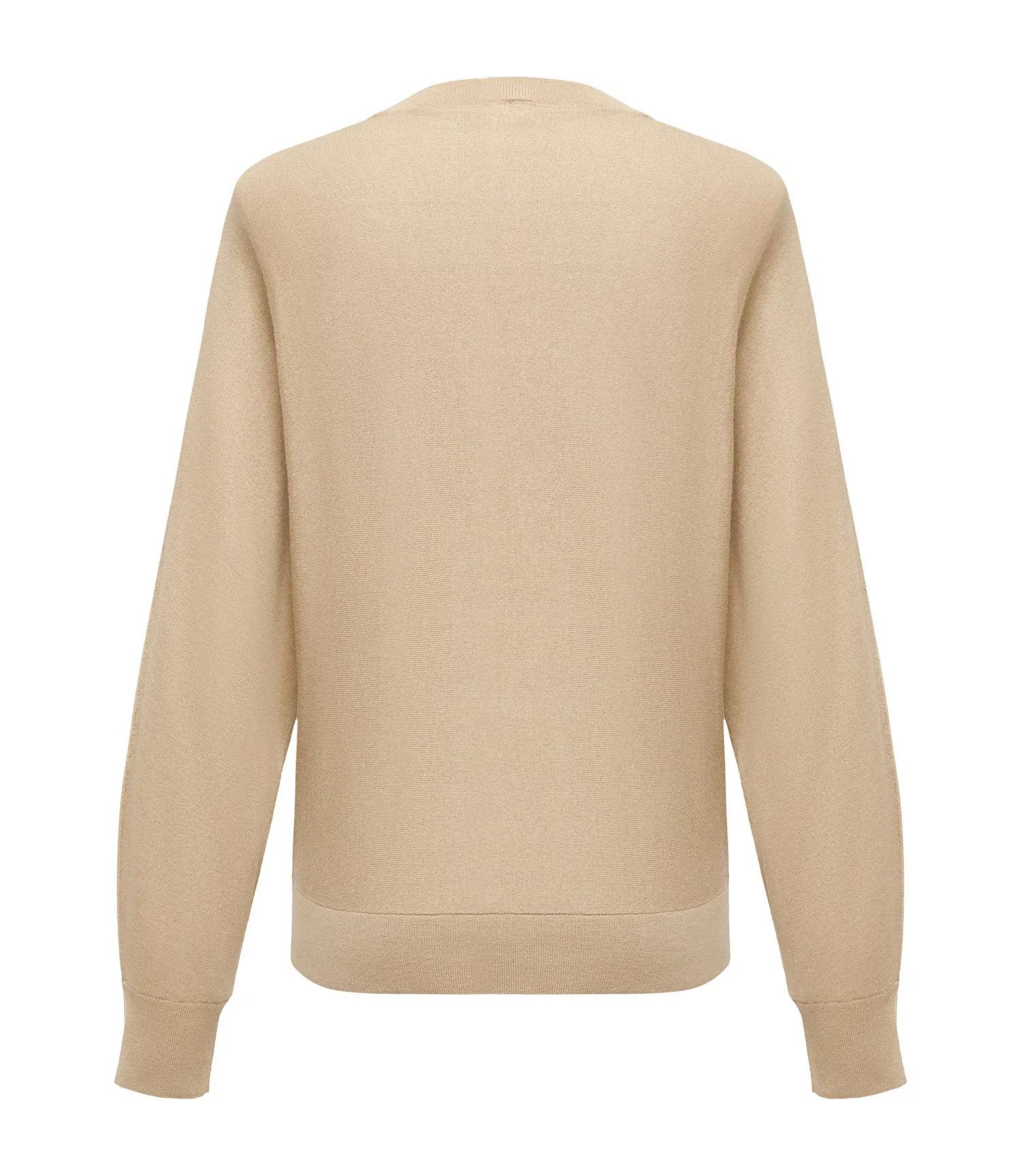 YAYING Silk and Wool Cashmere Knitted Sweater